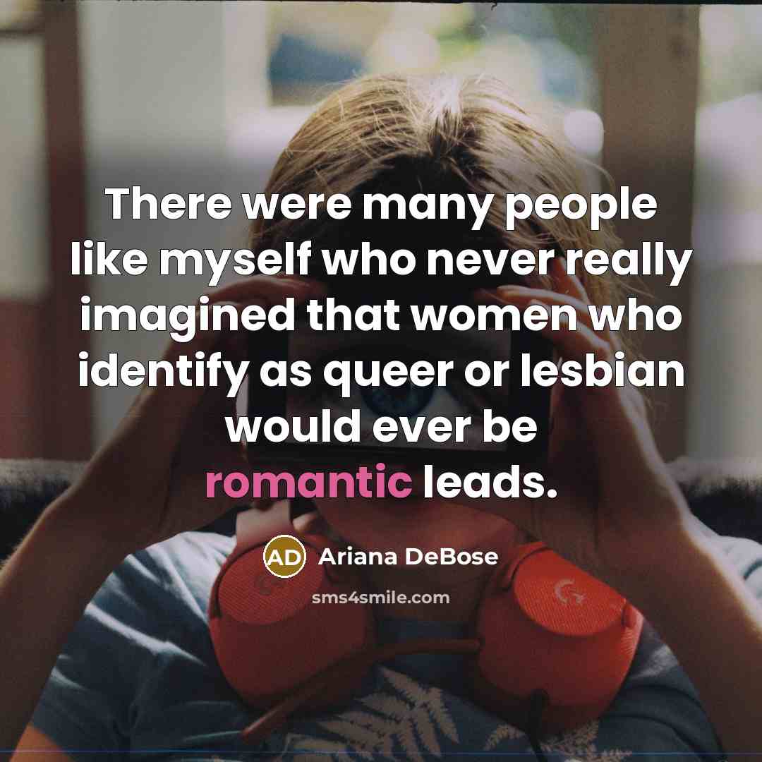 “There were many people like myself who never really imagined…” quote by Ariana DeBose
