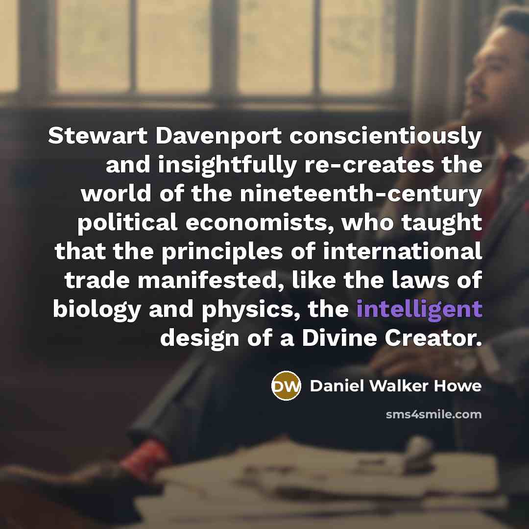 “Stewart Davenport conscientiously and insightfully re-creates the world of the…” quote by Daniel Walker Howe
