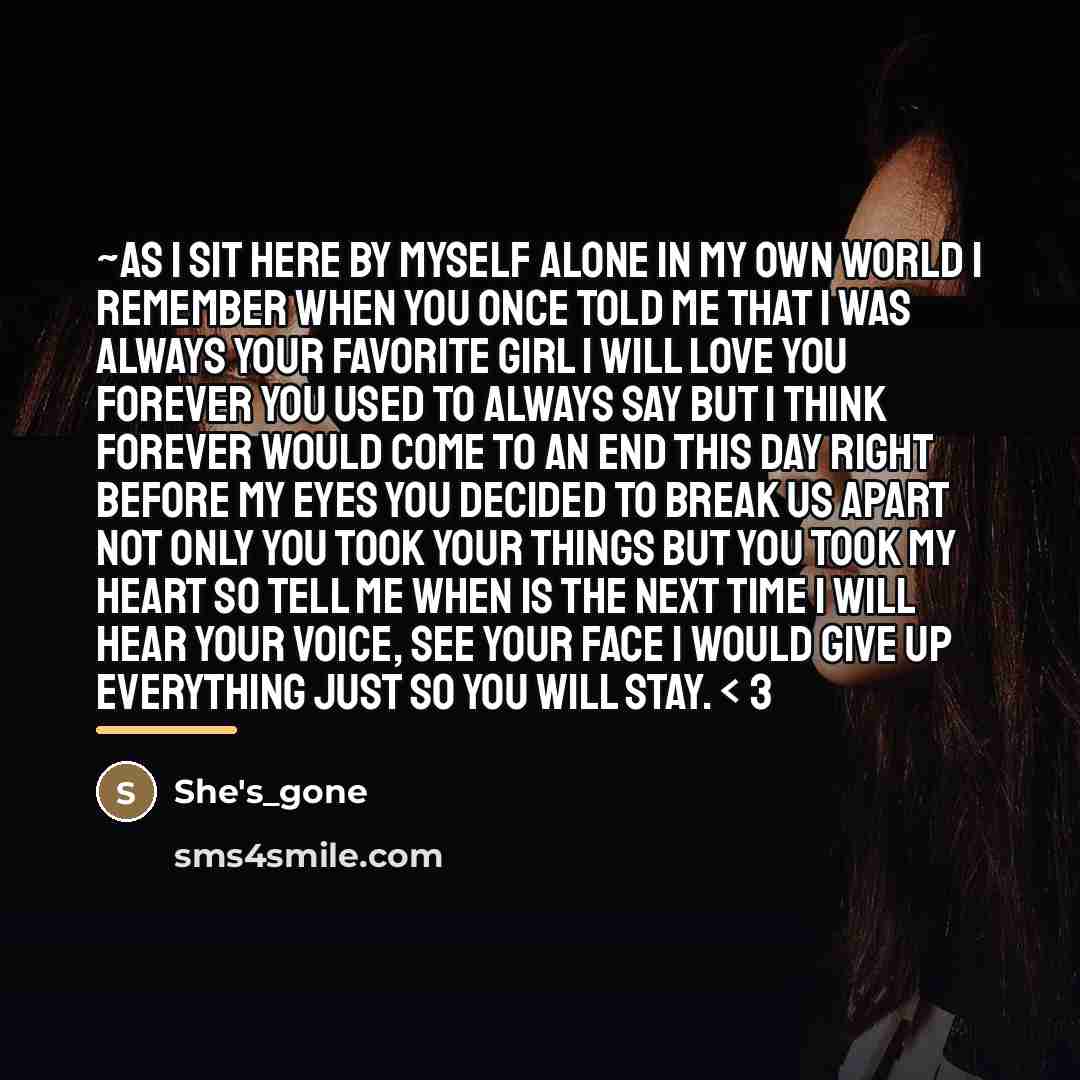 “~As I sit here by myself alone in my own…” quote by She's_gone