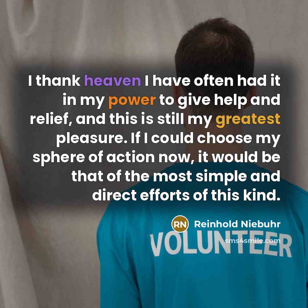“I thank heaven I have often had it in my…” quote by Reinhold Niebuhr