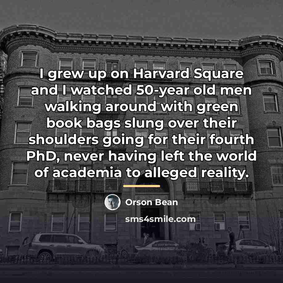 “I grew up on Harvard Square and I watched 50-year…” quote by Orson Bean