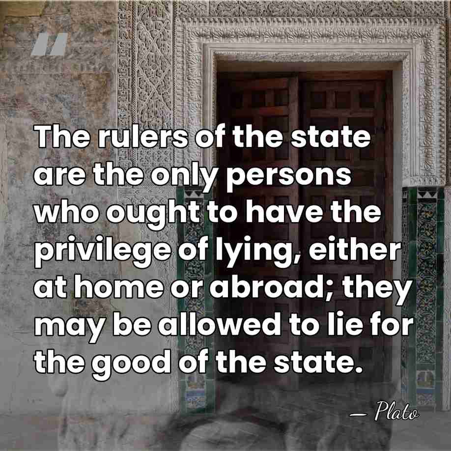 The rulers of the state are the only persons who ought to&hellip; - Plato