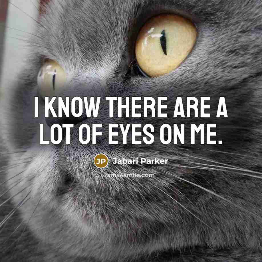 “I know there are a lot of eyes on me.…” quote by Jabari Parker