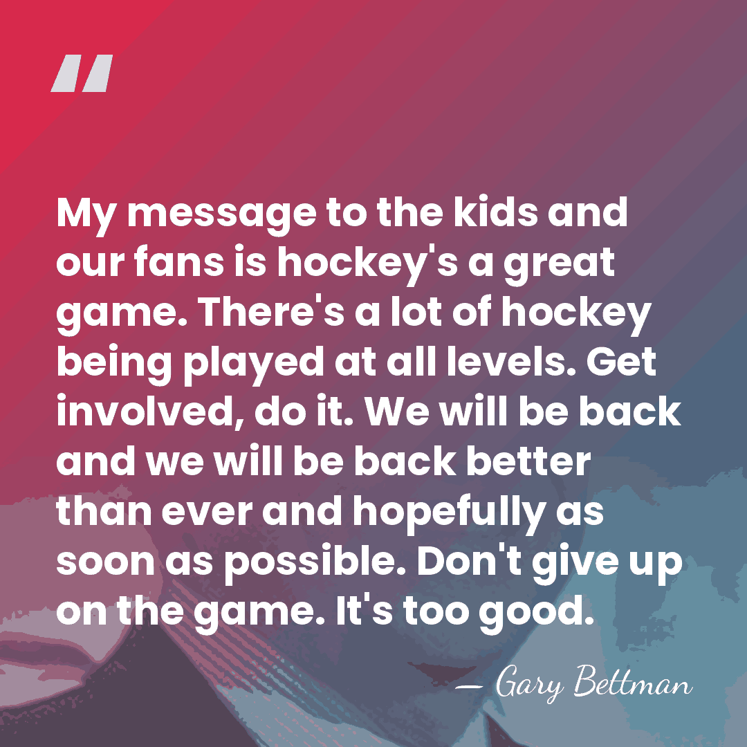 My message to the kids and our fans is hockey's a great&hellip; - Gary Bettman