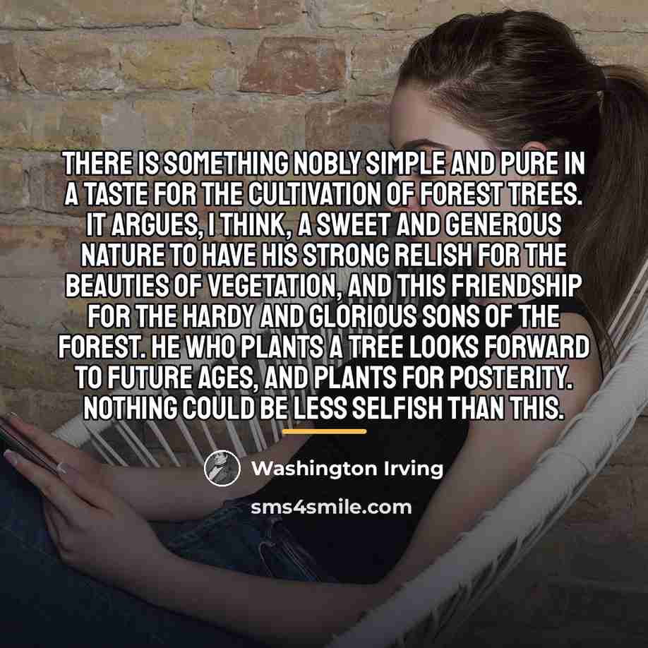 “There is something nobly simple and pure in a taste…” quote by Washington Irving