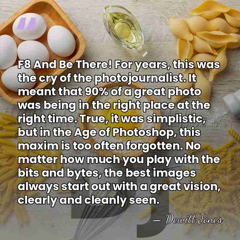 F8 And Be There! For years, this was the cry of the&hellip; - Dewitt Jones