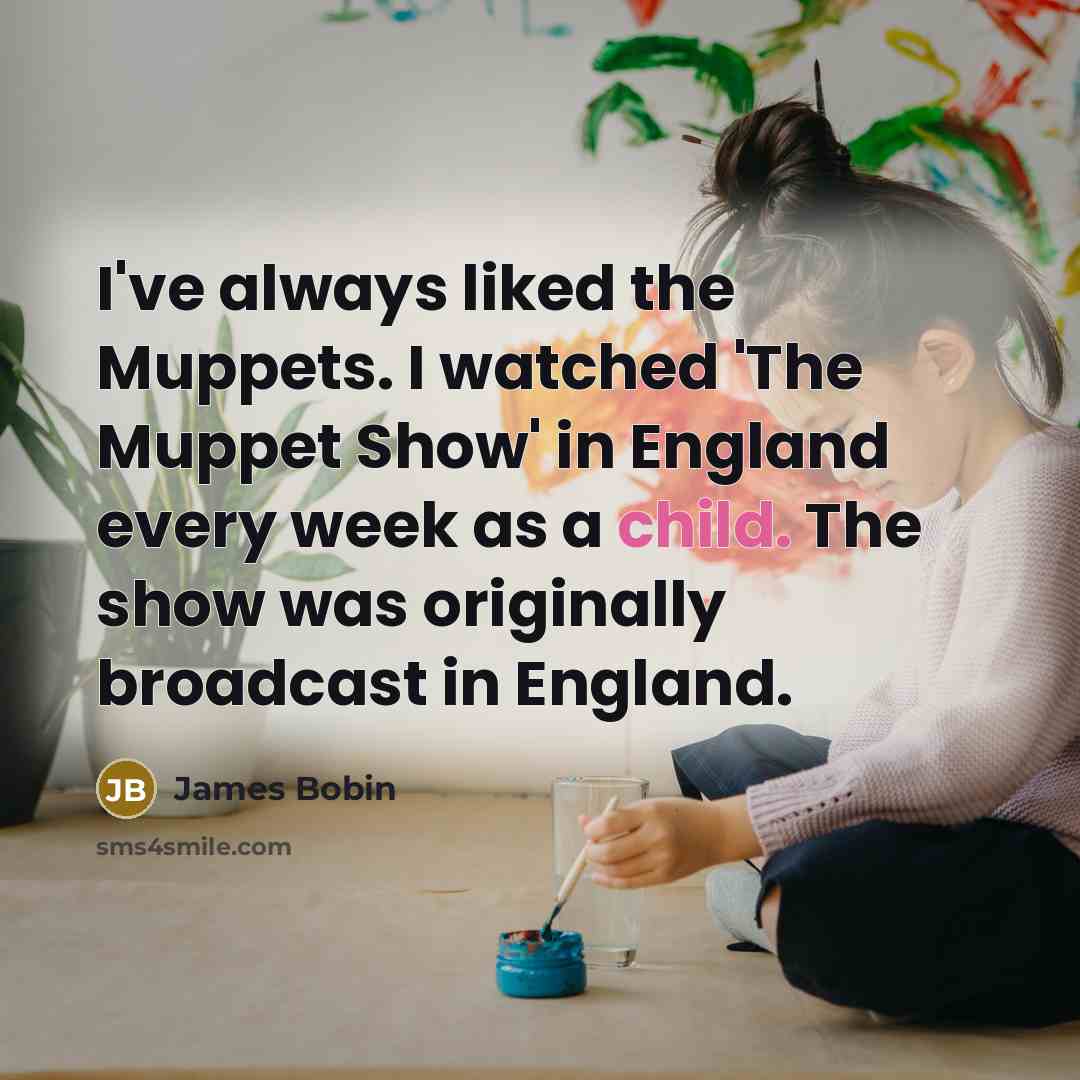 “I've always liked the Muppets. I watched 'The Muppet Show'…” quote by James Bobin