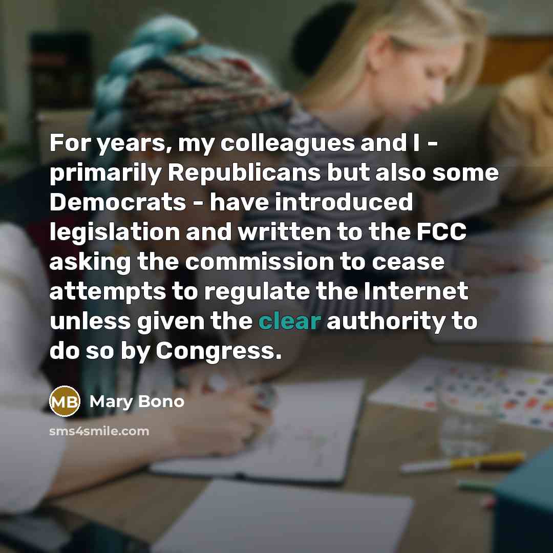 “For years, my colleagues and I - primarily Republicans but…” quote by Mary Bono