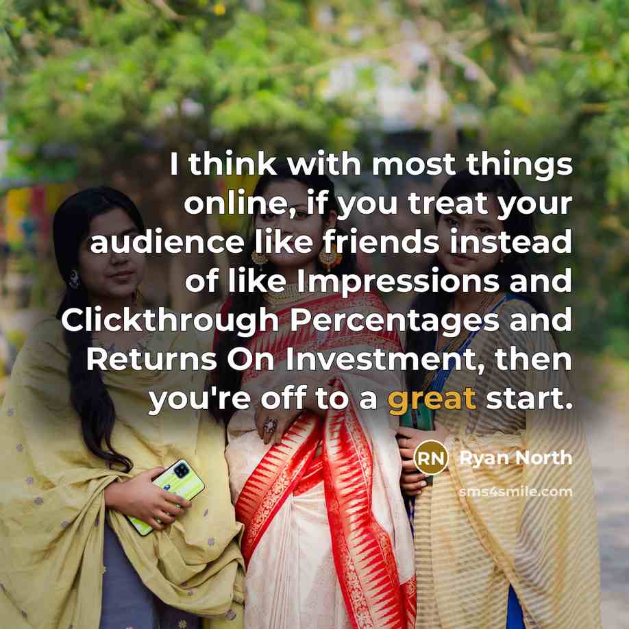 “I think with most things online, if you treat your…” quote by Ryan North