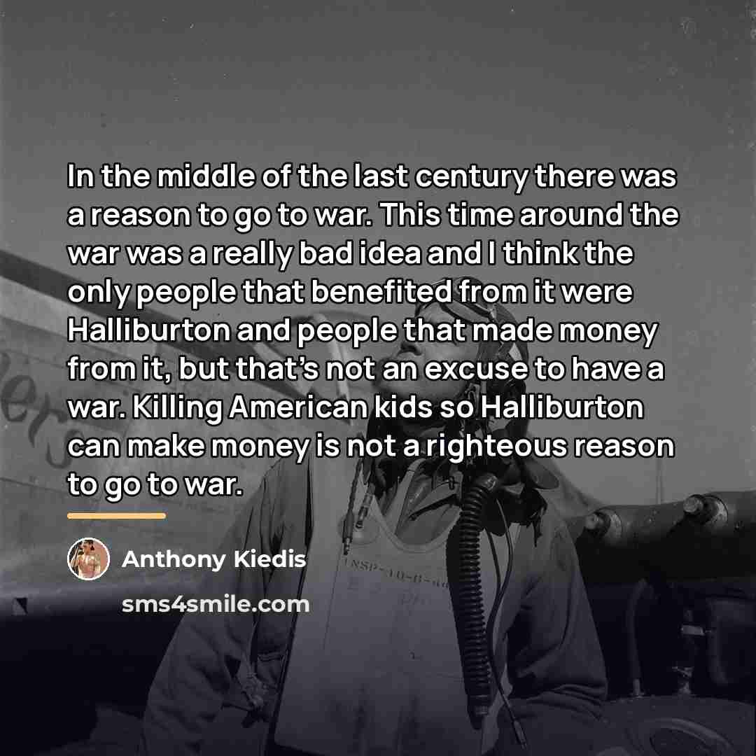 “In the middle of the last century there was a…” quote by Anthony Kiedis