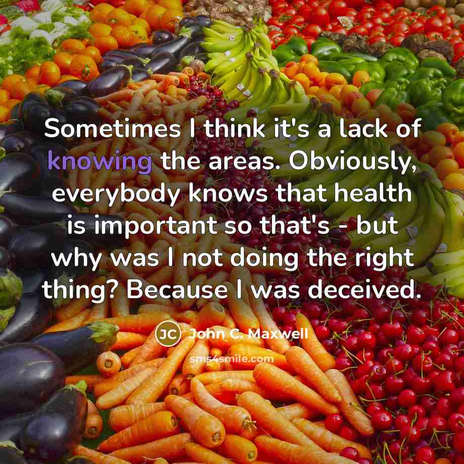 “Sometimes I think it's a lack of knowing the areas.…” quote by John C. Maxwell