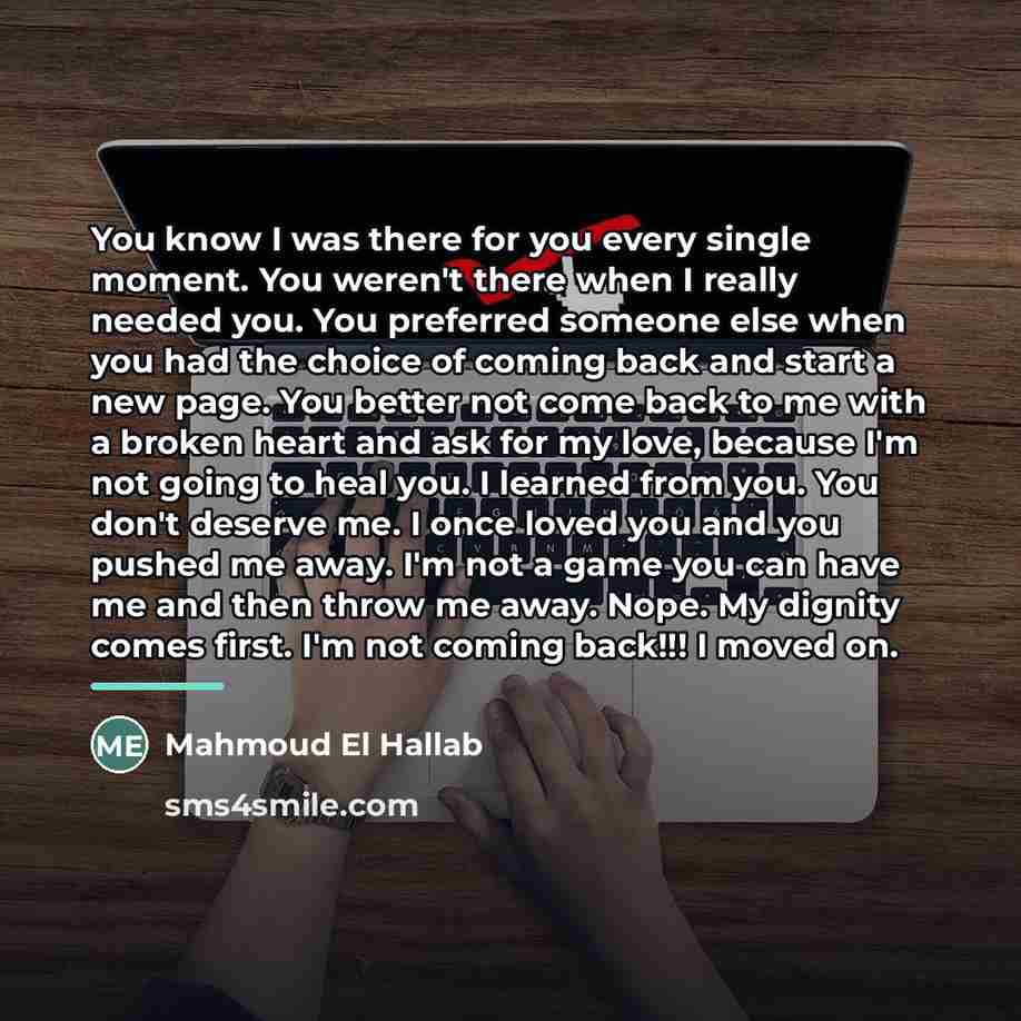 “You know I was there for you every single moment.…” quote by Mahmoud El Hallab
