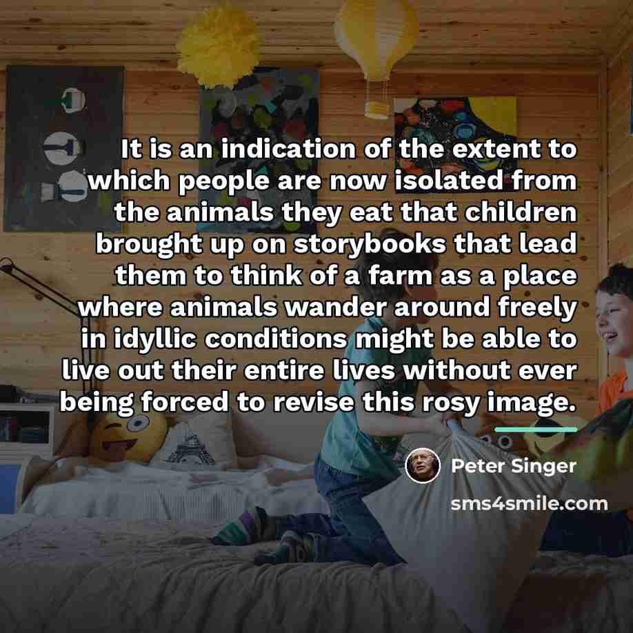 “It is an indication of the extent to which people…” quote by Peter Singer
