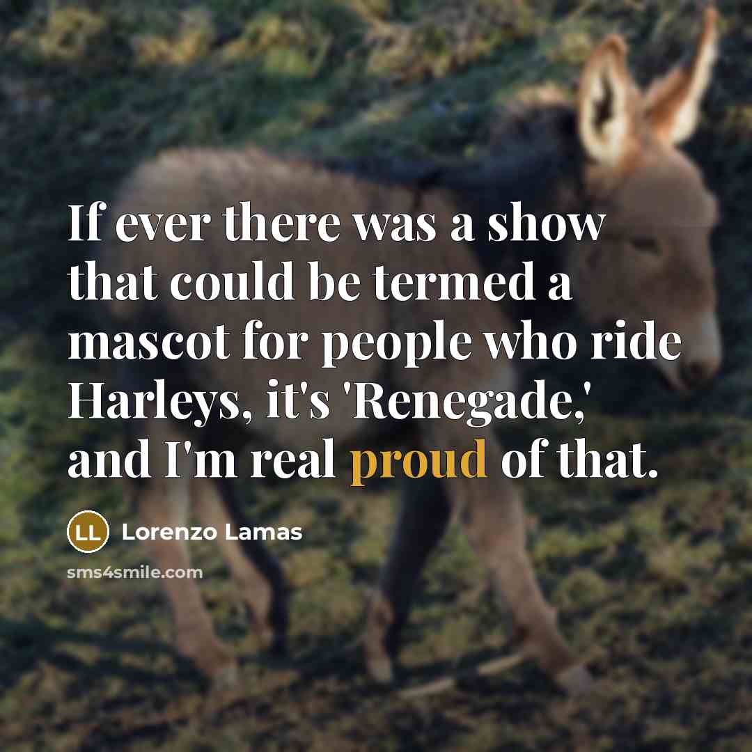 “If ever there was a show that could be termed…” quote by Lorenzo Lamas