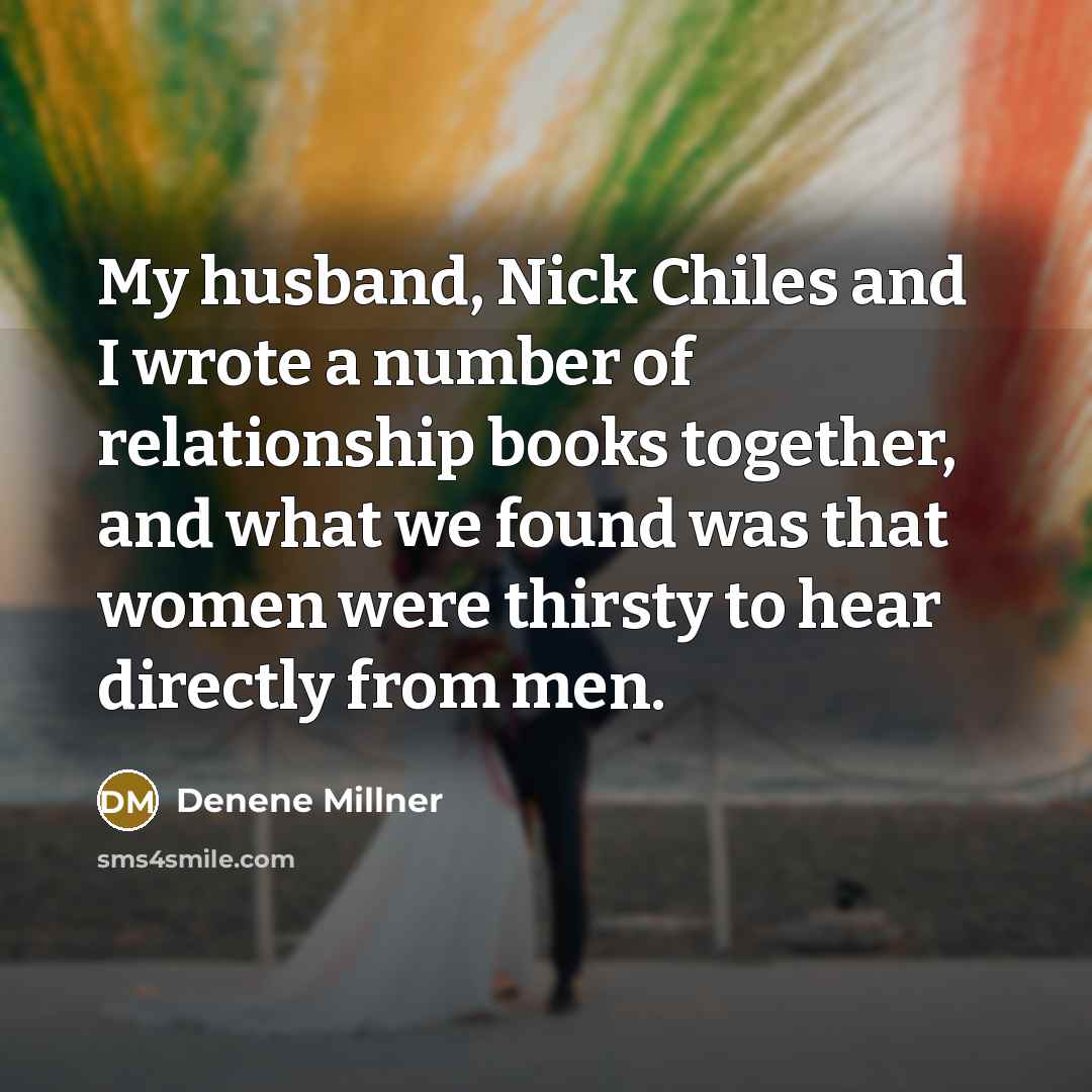 “My husband, Nick Chiles and I wrote a number of…” quote by Denene Millner