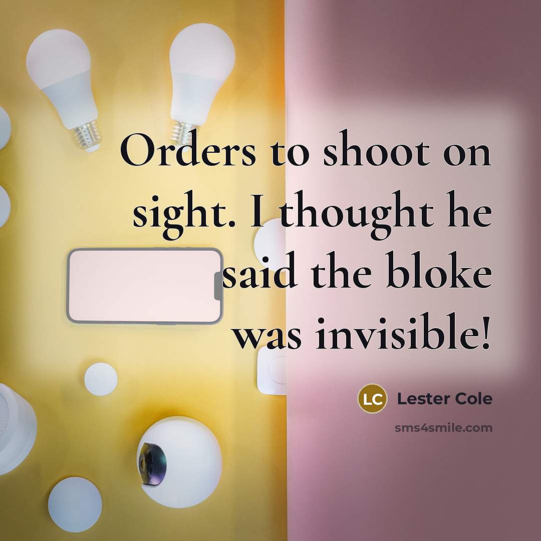 “Orders to shoot on sight. I thought he said the…” quote by Lester Cole