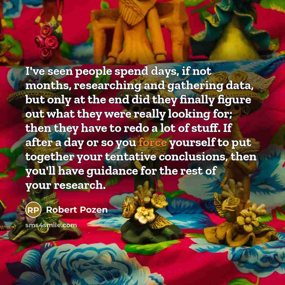 “I've seen people spend days, if not months, researching and…” quote by Robert Pozen