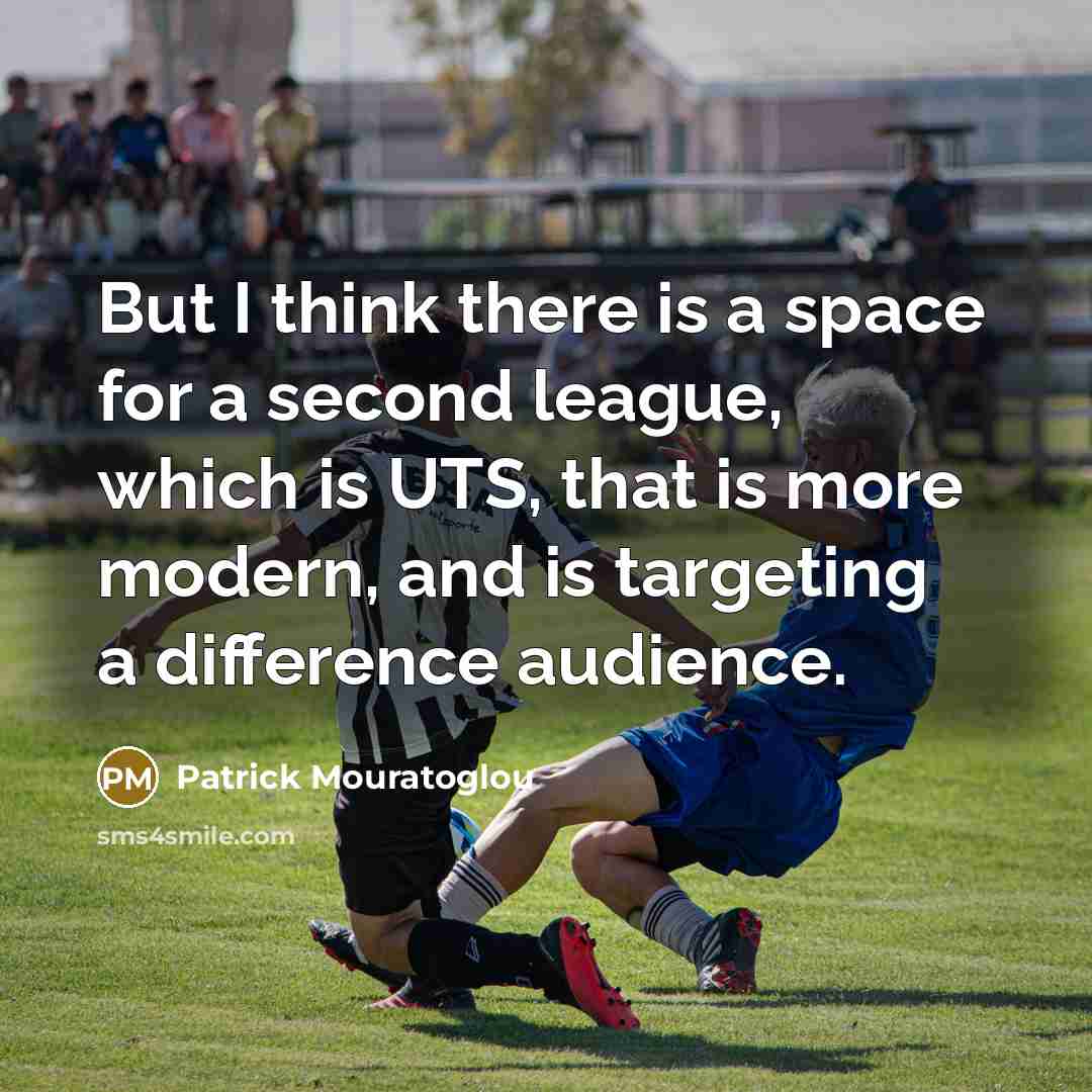 “But I think there is a space for a second…” quote by Patrick Mouratoglou