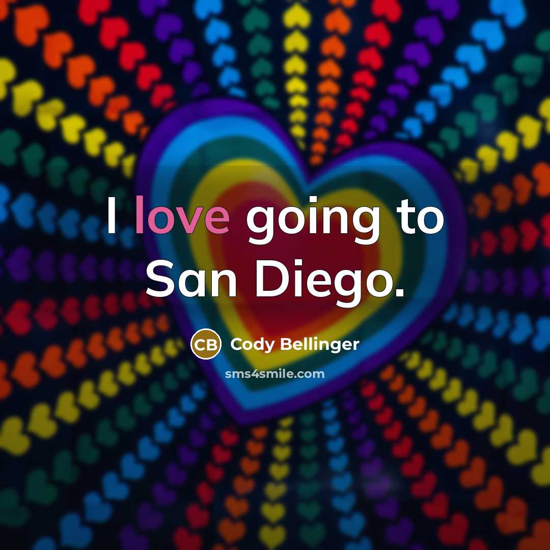 “I love going to San Diego.…” quote by Cody Bellinger