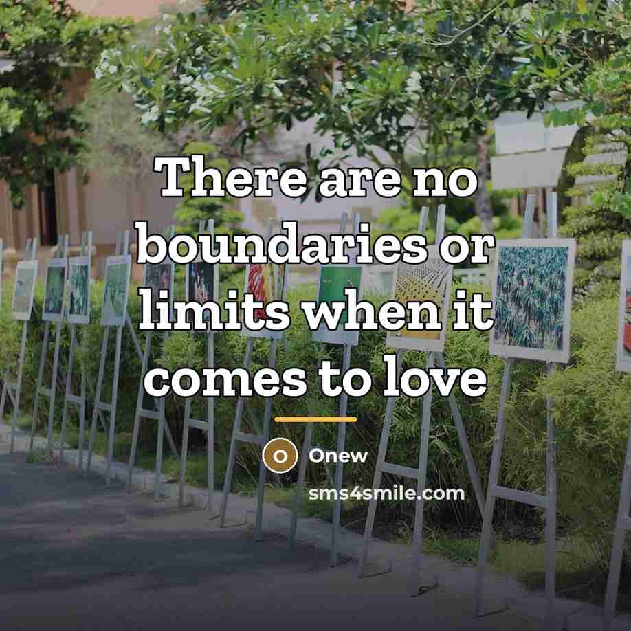 “There are no boundaries or limits when it comes to…” quote by Onew