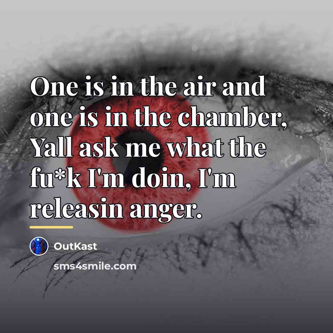 “One is in the air and one is in the…” quote by Outkast
