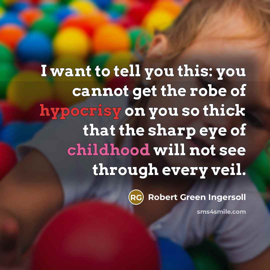 “I want to tell you this: you cannot get the…” quote by Robert Green Ingersoll