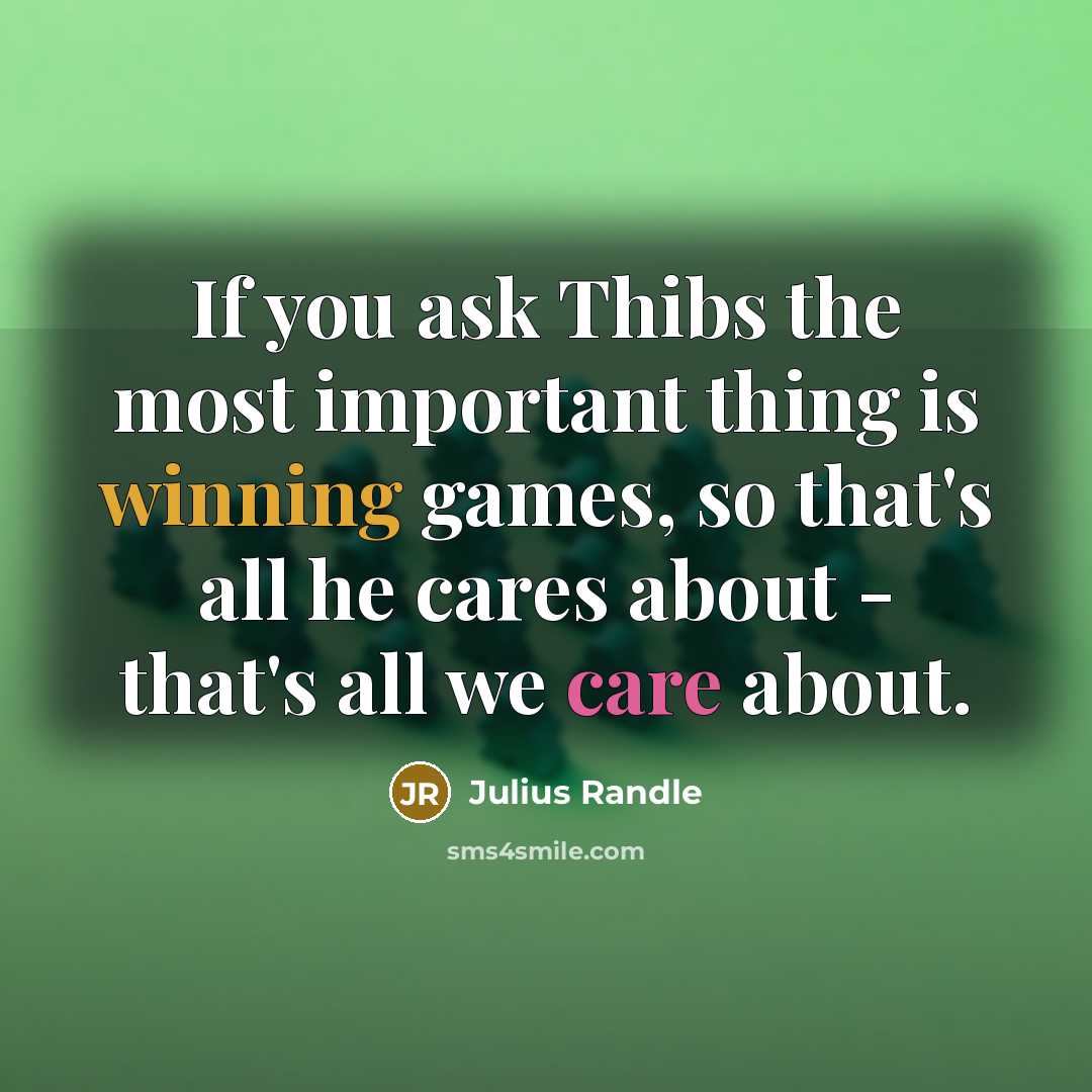 “If you ask Thibs the most important thing is winning…” quote by Julius Randle