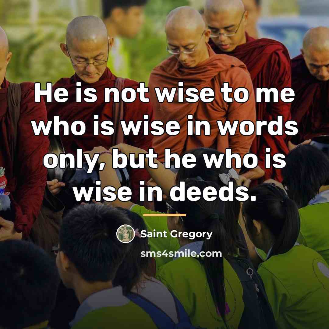 “He is not wise to me who is wise in…” quote by Anonymous