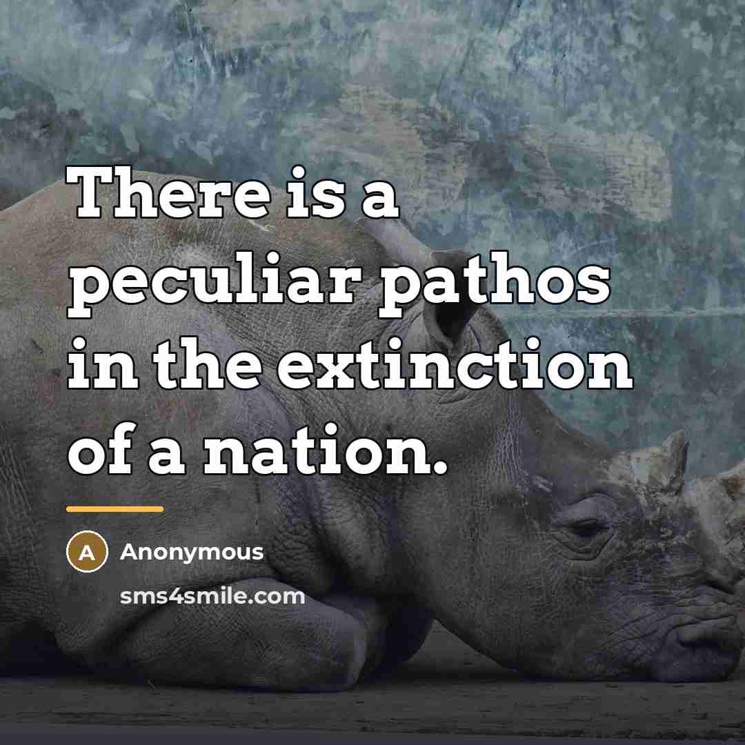 “There is a peculiar pathos in the extinction of a…” quote by Homer Hulbert