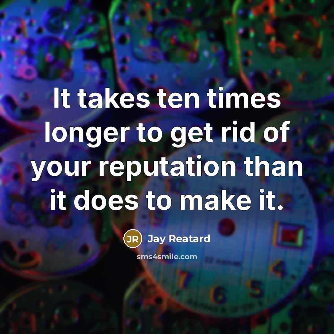 “It takes ten times longer to get rid of your…” quote by Jay Reatard