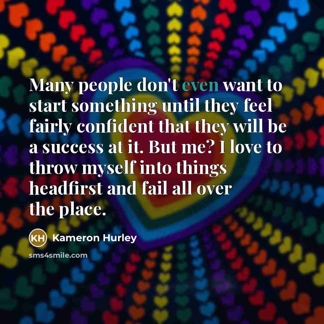 “Many people don't even want to start something until they…” quote by Kameron Hurley