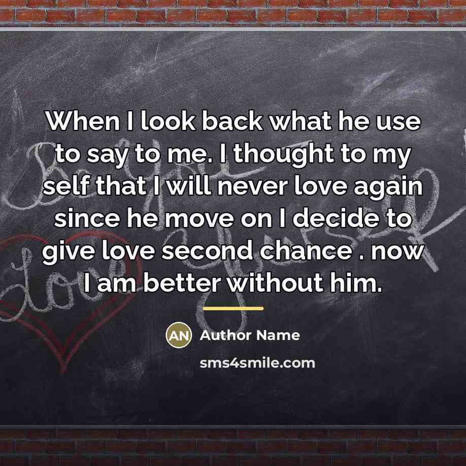 “When I look back what he use to say to…” quote by Author Name