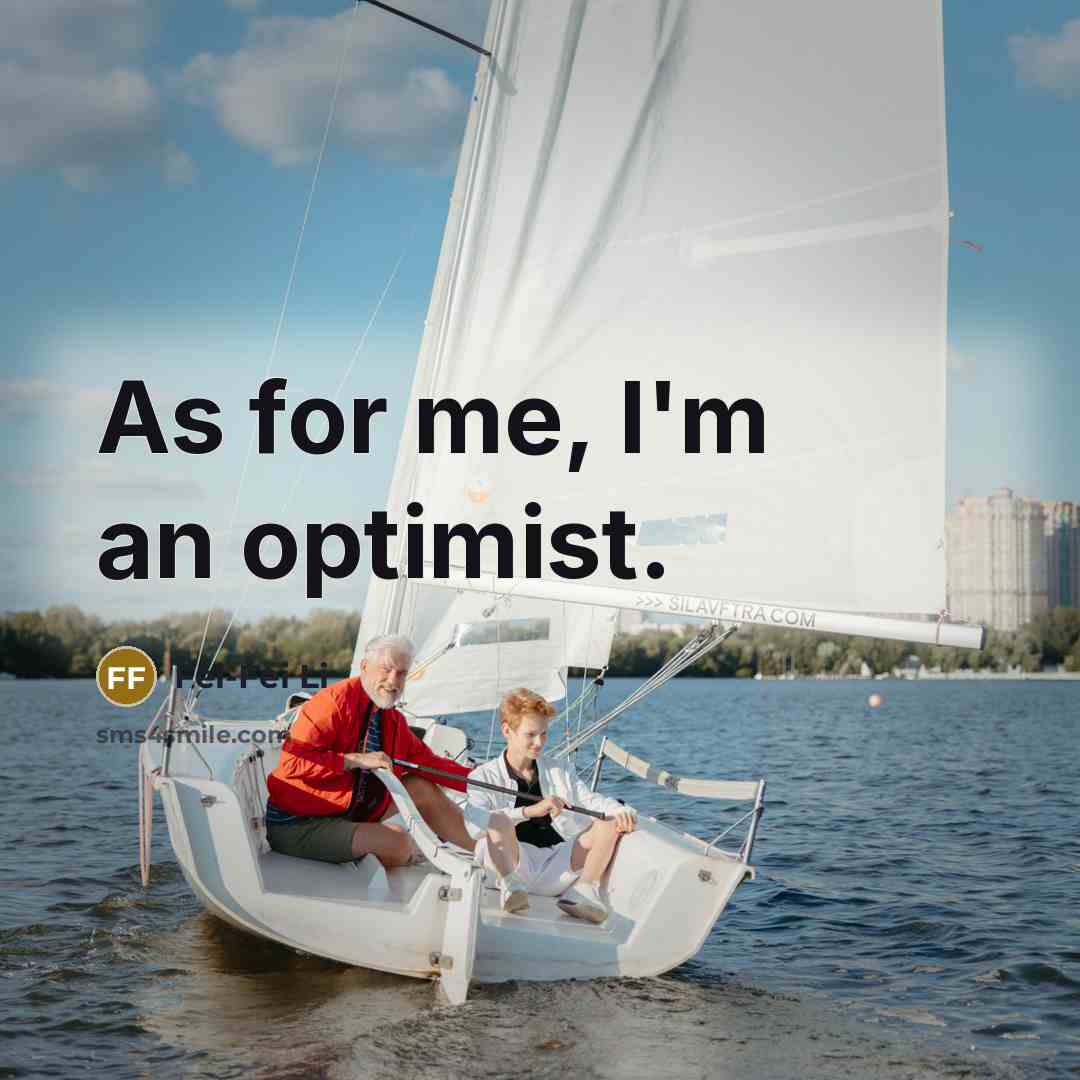 “As for me, I'm an optimist.…” quote by Fei-Fei Li