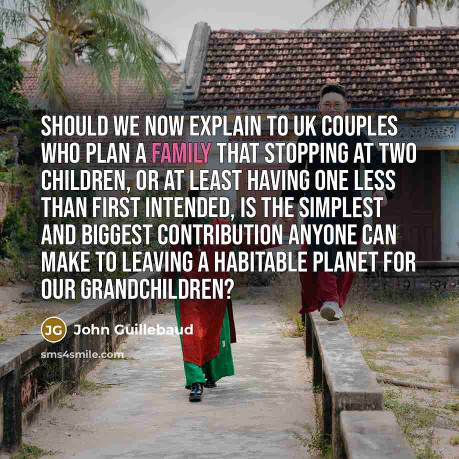 “Should we now explain to UK couples who plan a…” quote by John Guillebaud