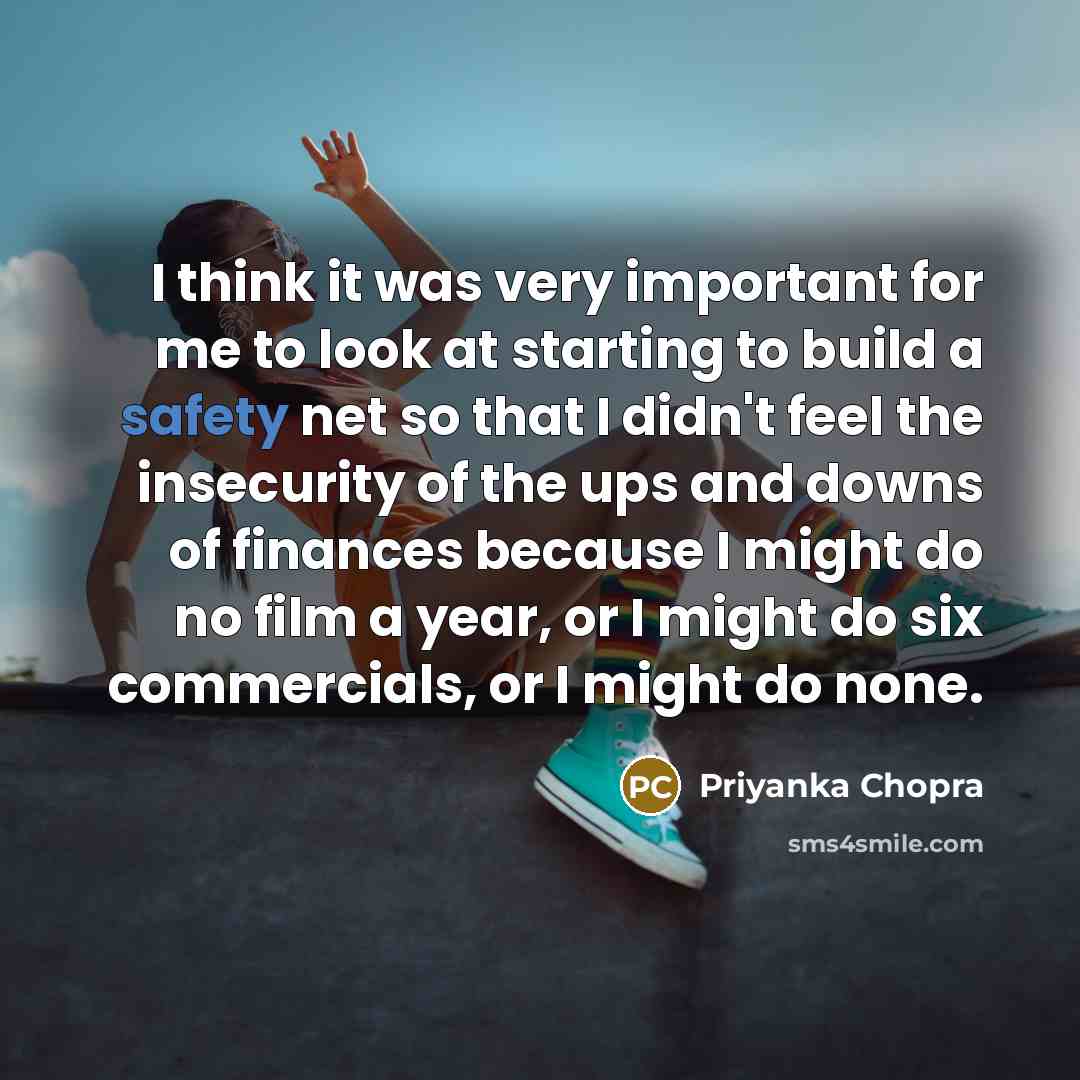 “I think it was very important for me to look…” quote by Priyanka Chopra