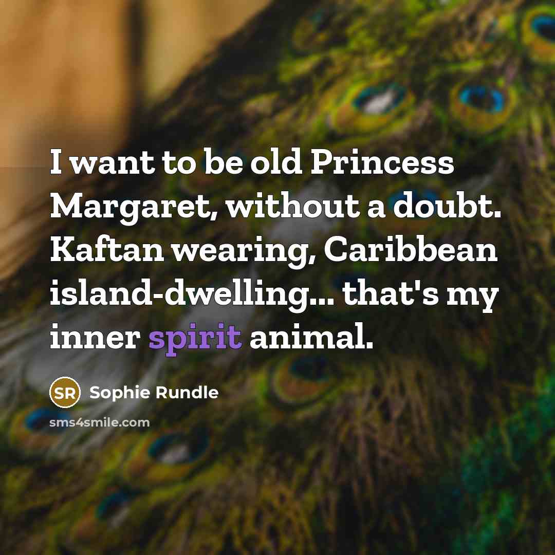 “I want to be old Princess Margaret, without a doubt.…” quote by Sophie Rundle