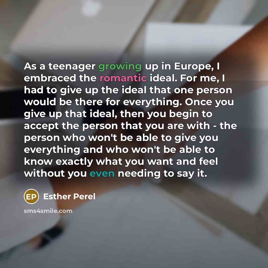 “As a teenager growing up in Europe, I embraced the…” quote by Esther Perel