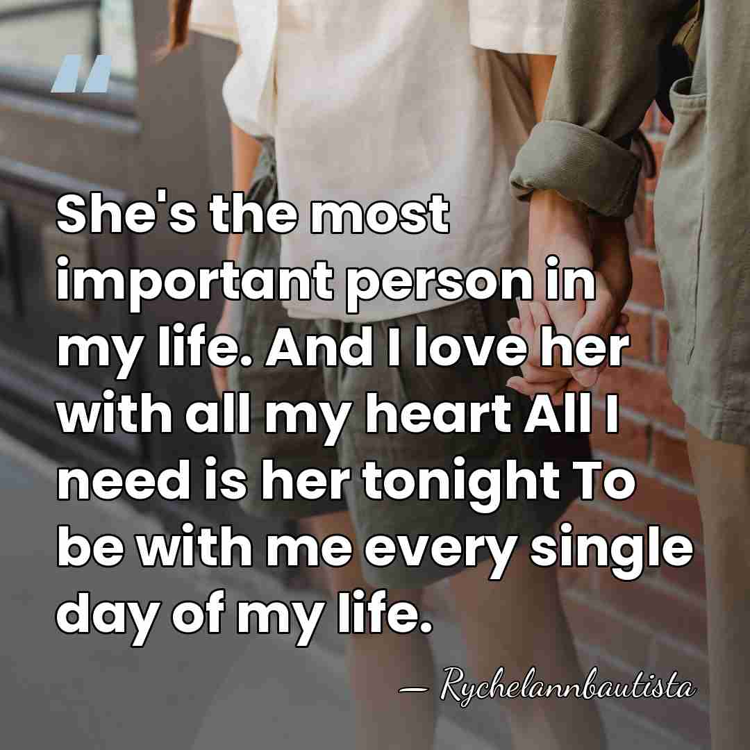 She's the most important person in my life. And I love her&hellip; - Rychelannbautista