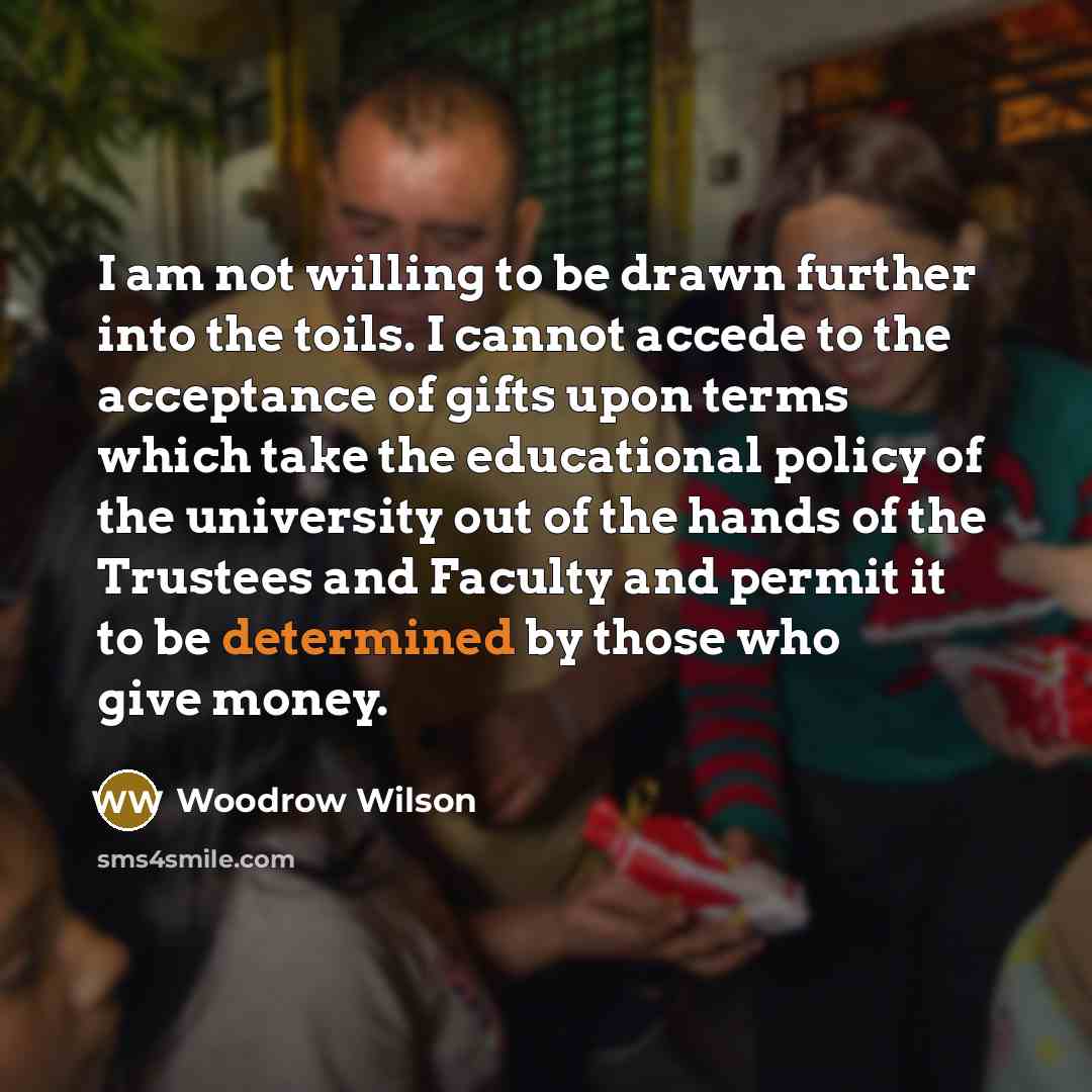 “I am not willing to be drawn further into the…” quote by Woodrow Wilson