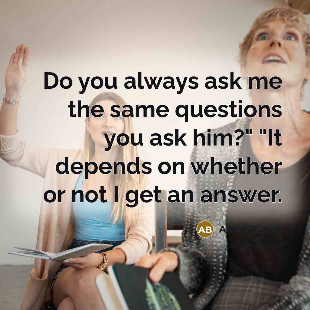 “Do you always ask me the same questions you ask…” quote by Anne Bishop
