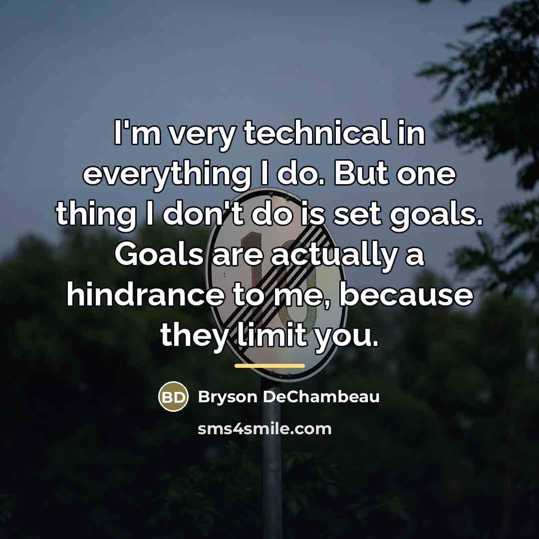 “I'm very technical in everything I do. But one thing…” quote by Bryson DeChambeau