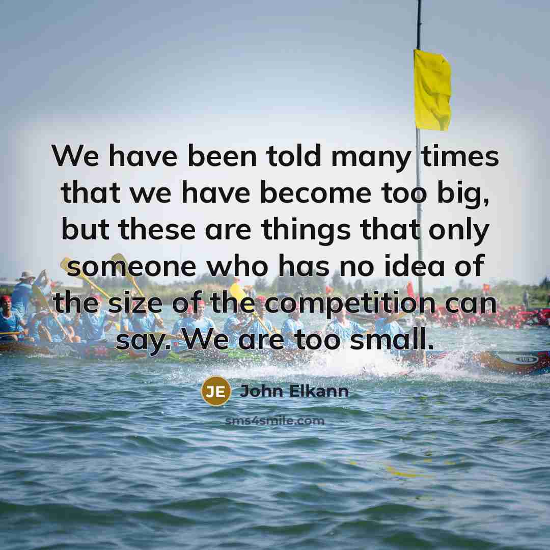 “We have been told many times that we have become…” quote by John Elkann