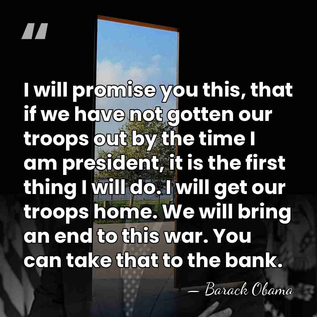 I will promise you this, that if we have not gotten our&hellip; - Barack Obama