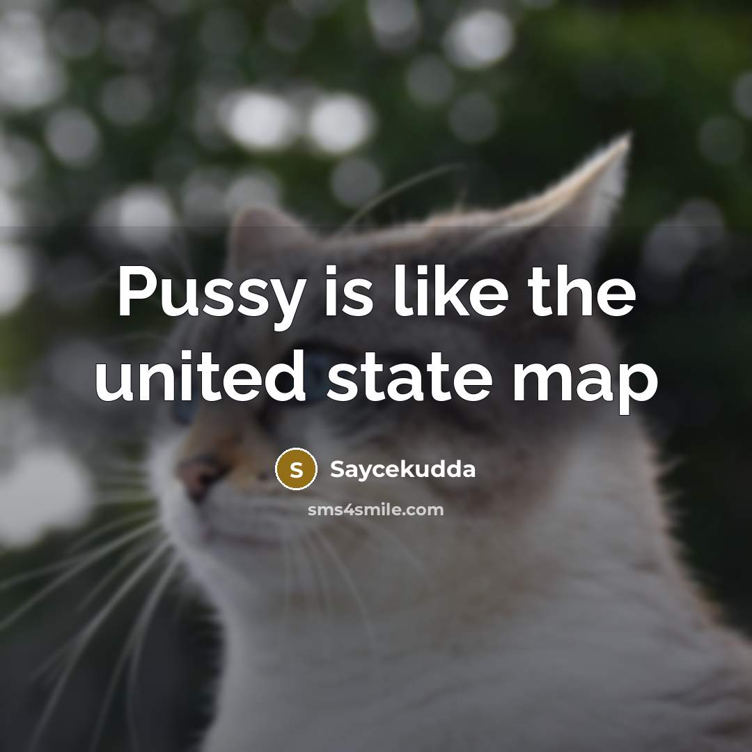 “Pussy is like the united state map…” quote by Saycekudda