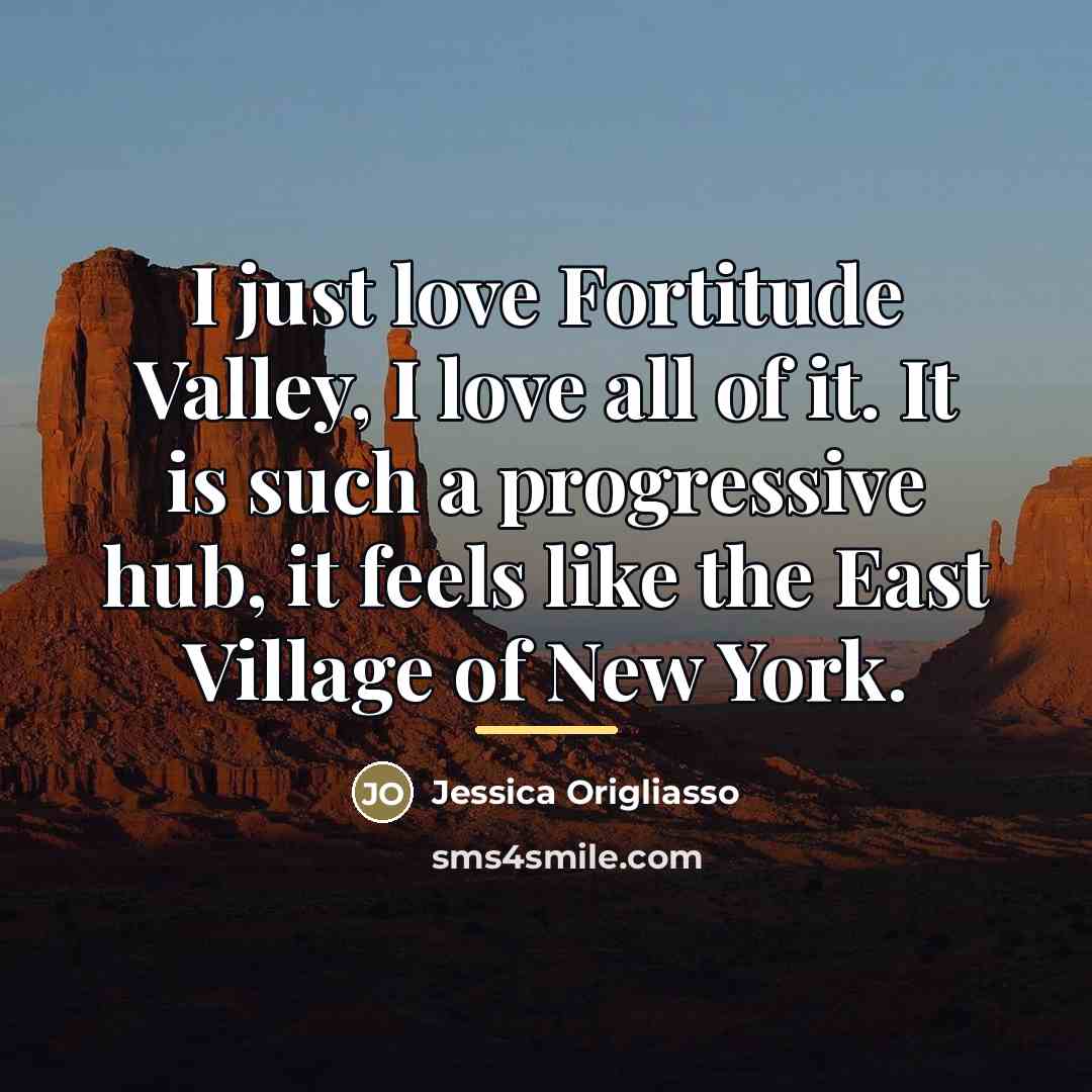 “I just love Fortitude Valley, I love all of it.…” quote by Jessica Origliasso