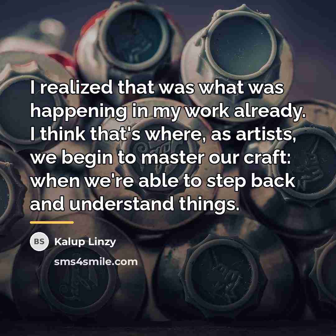“I realized that was what was happening in my work…” quote by Kalup Linzy