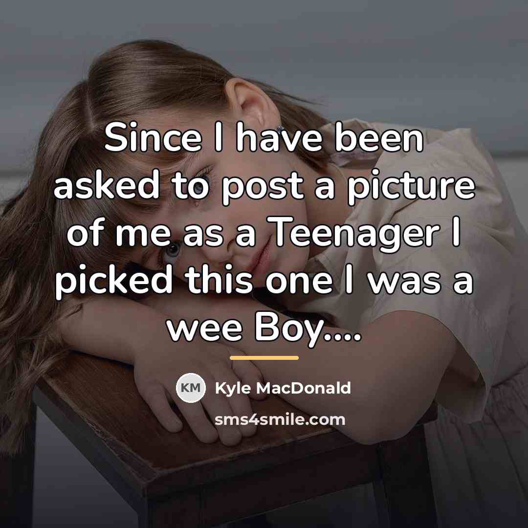“Since I have been asked to post a picture of…” quote by Kyle MacDonald