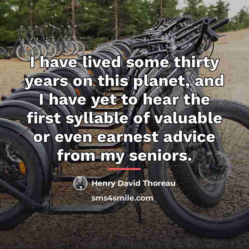 “I have lived some thirty years on this planet, and…” quote by Henry David Thoreau