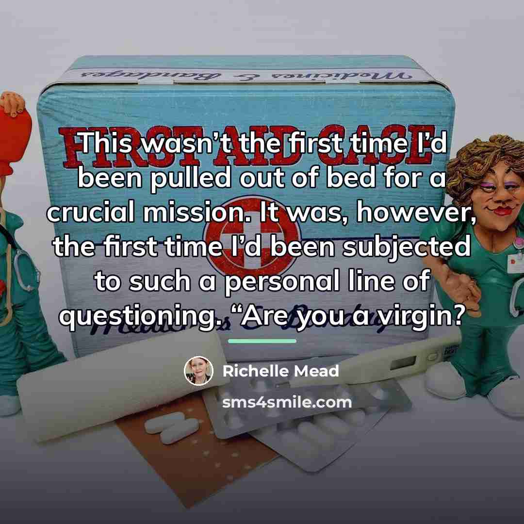 “This wasn’t the first time I’d been pulled out of…” quote by Richelle Mead