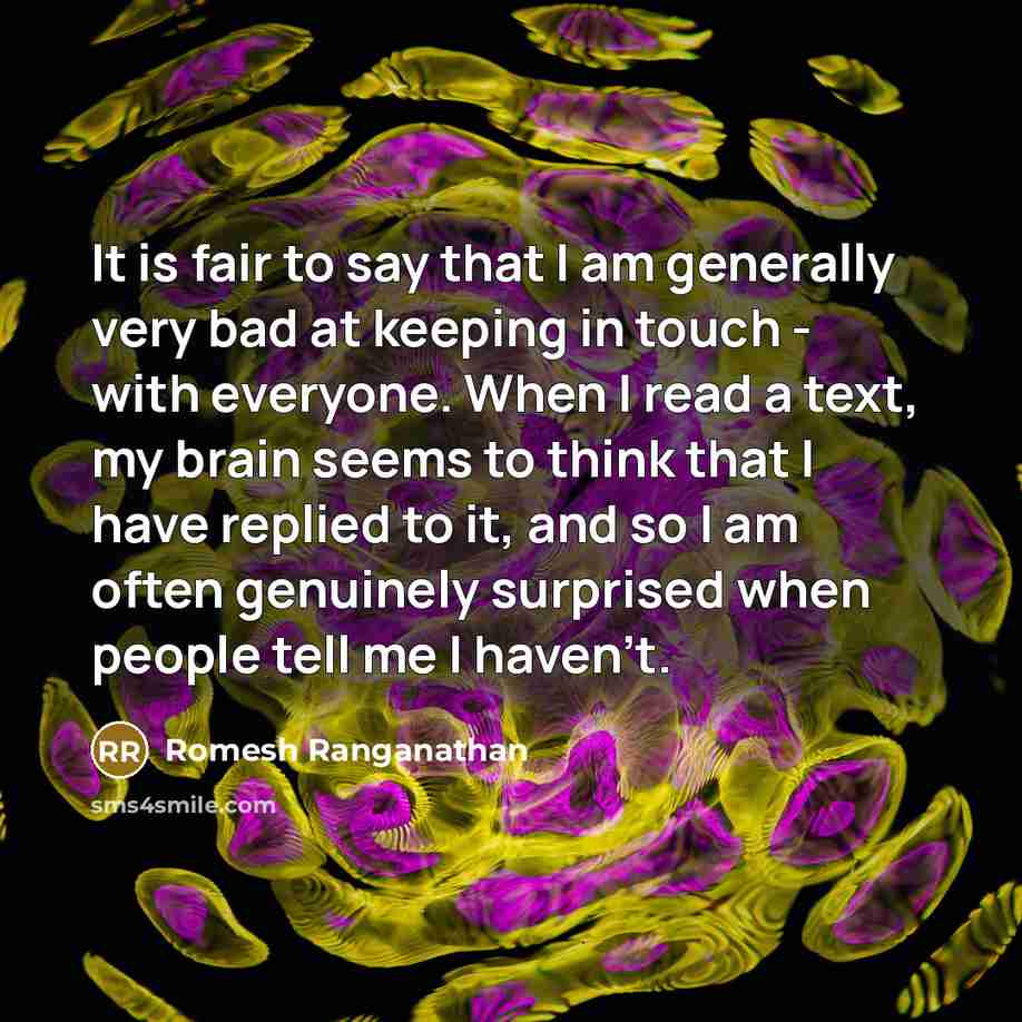 “It is fair to say that I am generally very…” quote by Romesh Ranganathan